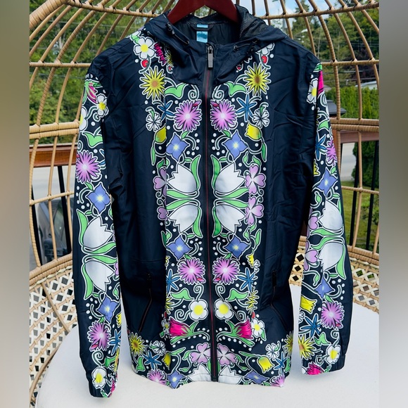 Indigenous floral windbreaker - Picture 1 of 1